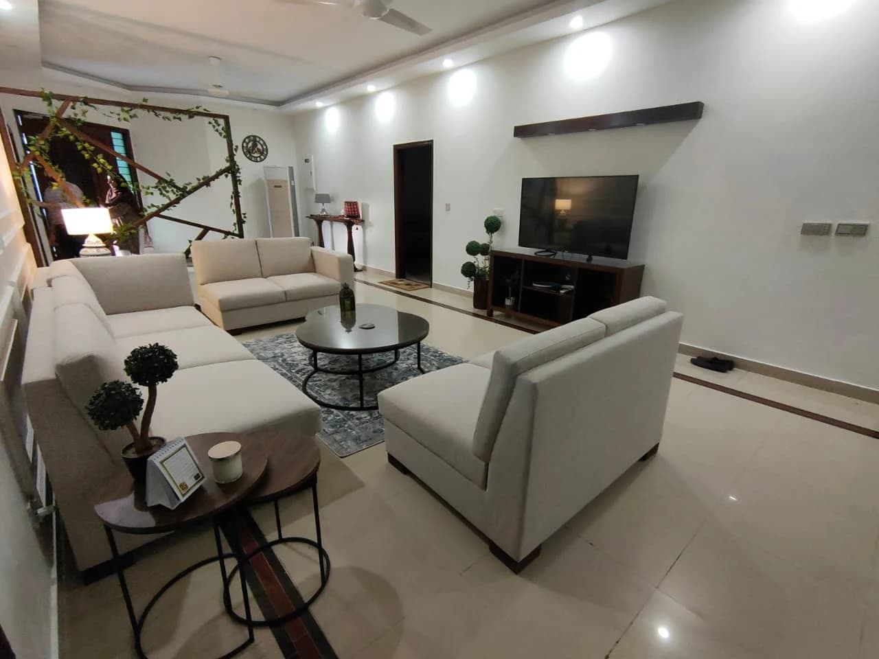 Residential living space with coordinated seating from the Steed Art profile