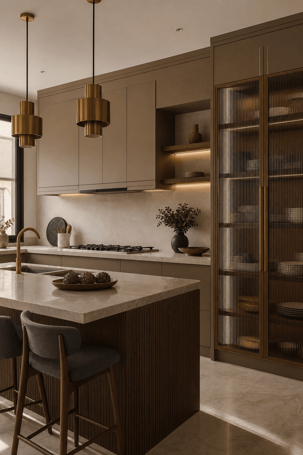 Taupe Kitchen
